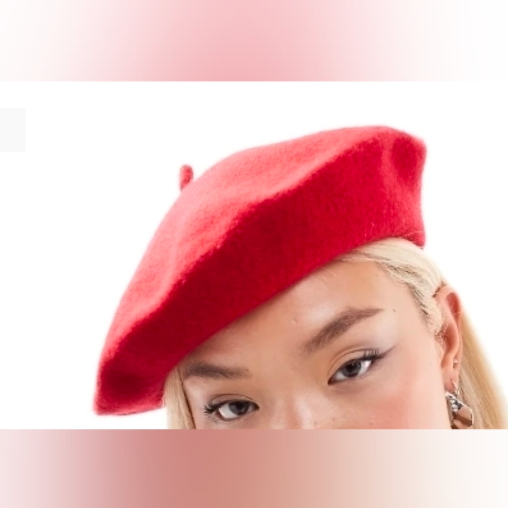 ASOS Vibrant Red Beret